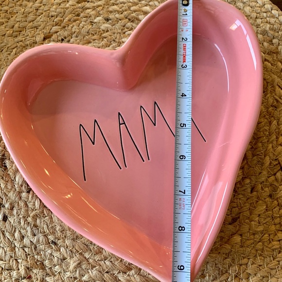 Rae Dunn Pink “Mama”keepsake Heart Tray/Dish NWT - Picture 3 of 4